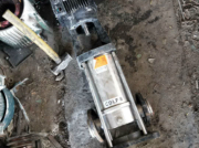 40口徑，配7.5KW電機，316L材質立式多級泵